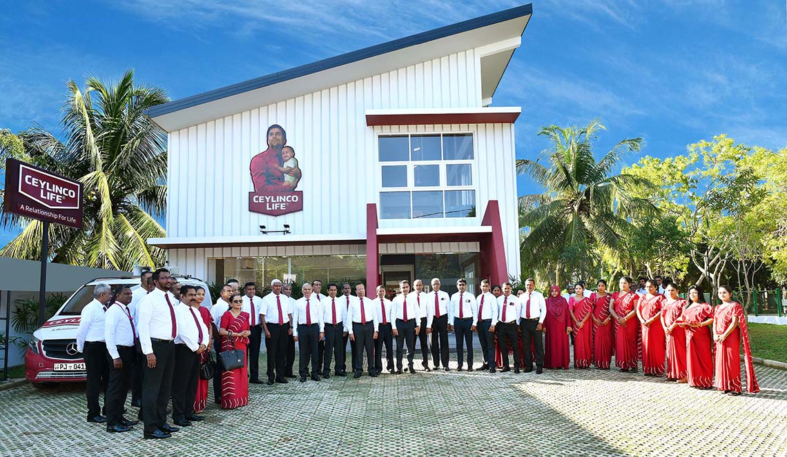 Ceylinco Life first to open eco-friendly branch on company land in Ambalantota